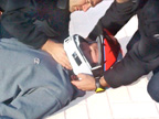 estricazione casco